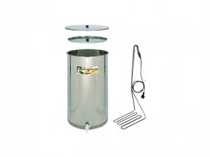 Butoi suc set complet 65 L, inox