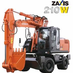 Excavatoare mobile ( pneuri) HITACHI gama ZX
