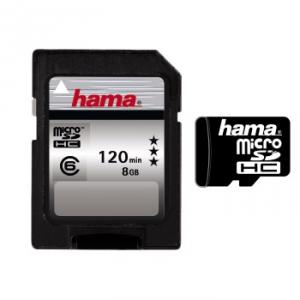 Card de memorie Hama Video microSDHC 8GB , Class 6