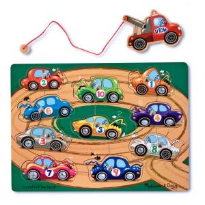 Melissa & Doug - Puzzle lemn magnetic Remorcherul MD3777