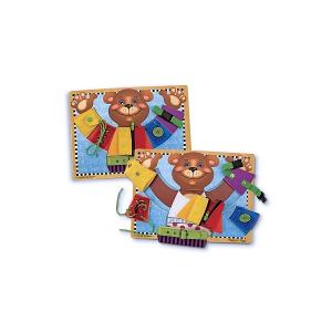 Melissa & Doug - Joc pentru dezvoltarea abilitatilor - Invata sa te imbraci MD3784