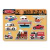 Melissa&Doug - Puzzle cu sunete Vehicule MD0725