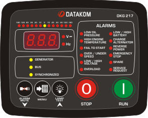 MANUAL START UNIT WITH SYNCHROSCOPE DKG-217