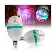 Bec rotativ disco Full Color LED mini party light