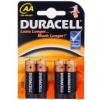 Set 4 baterii alcaline duracell aa