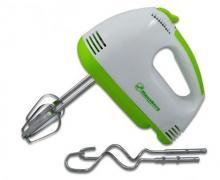 Mixer electric Hausberg HB-4112, 7 viteze, 250W, alb/verde