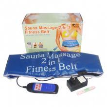 Velform Sauna Massage - Centura de slabit cu dubla functie sauna si vibratii