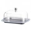 Untiera inox cu capac acrylic