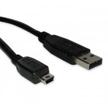Cablu USB - mini USB pentru camera foto, MP3 player sau telefon