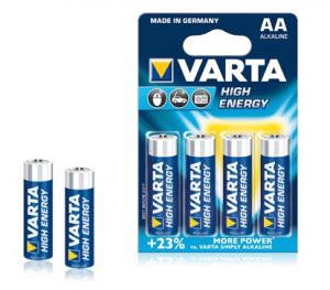 Baterie alcalina VARTA HIGH ENERGY AA 1.5V