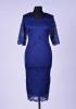 Rochie de ocazie din dantela, masura 44 - bleumarin