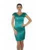 Rochie de zi turquoise R319