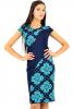 Rochie cora turquoise