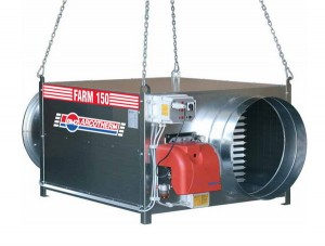 Generator de aer cald Biemmedue  suspendat FARM150T/C pe metan