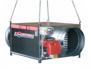 Generator de aer cald Biemmedue  suspendat FARM90M pe motorina