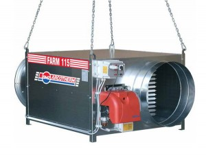Generator de aer cald Biemmedue  suspendat FARM115T pe motorina