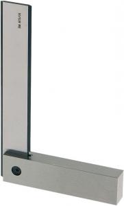 Echer de precizie, precizie cf DIN875/00, muchii rectificate fin si lepuite, 100x70mm, inox, Forum