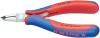 Cleste cu tais frontal pt electronisti, faseta mica, 120mm, knipex