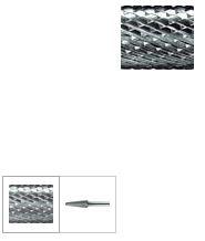 Freza carbura, forma con rotund KEL 1020 dantura 4, coada &#2013265944;6mm, 10x20mm, Pferd