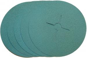 Disc abraziv din fibra pt oteluri aliate si nemetaluri, zirconiu-corindon, 115mm, K60, Forum