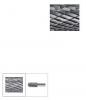 Freza HSS, forma cil. C 1225 dantura 3, coada &#2013265944;6mm, 12x25mm, Pferd