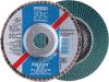 Disc lamelar, zirconiu-corund/corund, 115mm, k40, curbat,