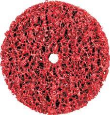 Disc grosier de curatat, drept, 100x13mm, rosu, Forum