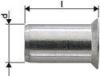 Piulite nituri oarbe, aliaj aluminiu-magneziu, standard, cap inecat, M5x7x13,5, Gesipa