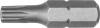 "biti 1/4"" din3126 c6,3, pt suruburi torx interior, t40x25mm,