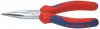 Cleste radioelectronisti drept, cap cromat, 140mm, maner multicomponent, Knipex