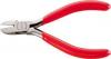 Cleste cu tais lateral pt electronisti, 130mm, polisat, knipex