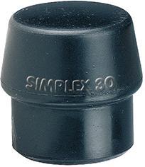 Cap de rezerva pt ciocan SIMPLEX, din cauciuc, 40mm, Halder