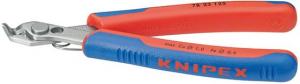 Cleste cu tais lateral pt electronisti, inox, 125mm, Knipex