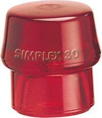 Cap de rezerva pt ciocan SIMPLEX, din plastic, 30mm, Plastik Halder