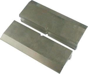 Bacuri de protectie prismatice din aluminiu fara arcuri de fixare-pereche, 125mm, Haso