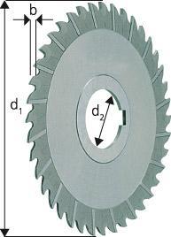 Freza disc ingusta DIN1834A HSS-Co5%, 100x4,0mm, Forum