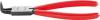 Cleste pt inele de siguranta, interioare, indoit, inox, J11, Nr.4421, Knipex