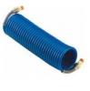 Furtun spiralat din nylon, complet cu racorduri r3/8,