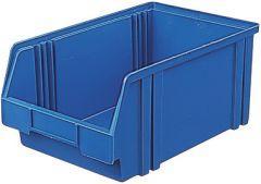 Cutie din plastic rezistent, 350/300x200x150mm, albastra