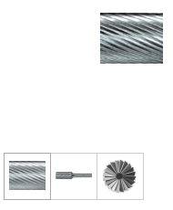 Freza carbura, forma cil. ZYAS 0413 dantura 5, coada &#2013265944; 6mm, 4x1,3mm, Pferd