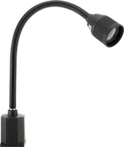 Lampa pt utilaje si mese de lucru 20W, brat flexibil, cu lumina focusata, clema de fixare, cablu 1.8m, IP20