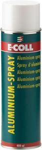 Spray aluminiu culoare inchisa, 400ml, E-COLL