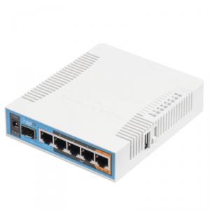 Router wireless MikroTik RB962GS-5acT2HnT hAP ac 802.11bgn/ac 5x GigabitEthernet