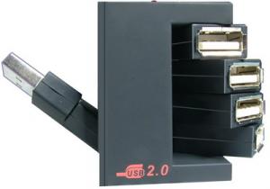 Hub USB- 4 porturi rabatabile