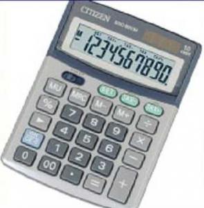 SDC-9010N Calculator de birou 10 digiti,  Taste [TAX+][TAX-]