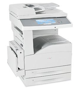 X860de4 Multifunctional (fax) laser A3 monocrom, imprimanta,