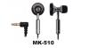 MK-510 Casti stereo metalice 20Hz-20KHz, cablu reglabil 1.4m
