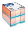Set cub notite color si suport plastic, 9x9 cm 800 file