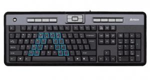 KL-50 Tastatura ultraslim; 104 but. caractere romanesti, PS2