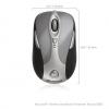 Wireless laser mouse and notebook presenter